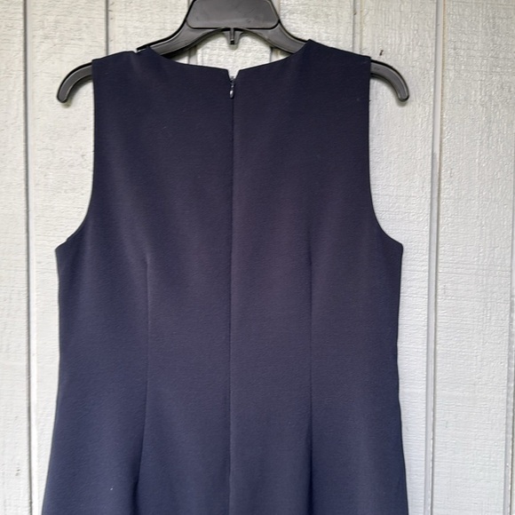 Jcrew Blue Sleeveless Dress Dresd  10 - Picture 5 of 8